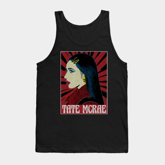 Tate McRae Pop ART Tank Top by Motor Lipat